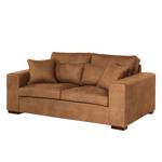 2,5-Sitzer Sofa Randan Antiklederlook - Microfaser Bice: Nougat