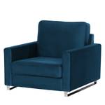 Fauteuil Radon Velours Ravi: Bleu marine