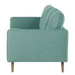 Sofa Pigna (3-Sitzer) Webstoff - Webstoff Voer: Hellblau