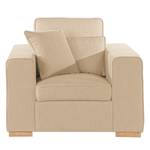 Fauteuil Randan Geweven stof - Geweven stof Meara: Beige