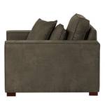 Fauteuil Randan Tissu - Microfibre Bice: Marron foncé