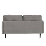 Sofa Pigna (2,5-Sitzer) Webstoff - Samt Ravi: Taupe