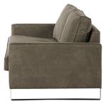 Canapé Radon I (2-places) Microfibre Bice: Marron foncé