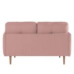 Sofa Pigna (2-Sitzer) Webstoff - Webstoff Voer: Rosé