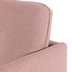 Sofa Pigna (2-Sitzer) Webstoff - Webstoff Voer: Rosé