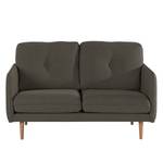 Sofa Pigna (2-Sitzer) Webstoff - Webstoff Voer: Anthrazit