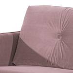 Sofa Pigna (2-Sitzer) Webstoff - Samt Ravi: Mauve
