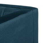 Sofa Luparo I (2-Sitzer) Webstoff - Samt Onoli: Marineblau