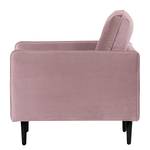 Sessel Pigna Webstoff - Samt Ravi: Mauve