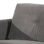 Sofa Pigna (2-Sitzer) Webstoff - Samt Ravi: Taupe