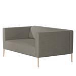 Sofa Luparo I (2-Sitzer) Webstoff - Webstoff Meara: Grau