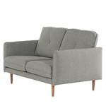 Sofa Pigna (2-Sitzer) Webstoff - Webstoff Voer: Grau