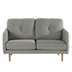 Sofa Pigna (2-Sitzer) Webstoff - Webstoff Voer: Grau