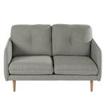 Sofa Pigna (2-Sitzer) Webstoff - Webstoff Voer: Grau