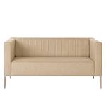 Sofa Luparo I (2-Sitzer) Webstoff - Webstoff Meara: Beige