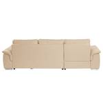 Ecksofa Renay I Webstoff Meara: Beige - Longchair davorstehend links