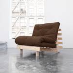 Fauteuil convertible Roots 90 I Coton - Expresso - Beige