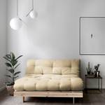 Schlafsofa  Roots 140 II Baumwolle / Leinen - Beige