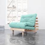 Fauteuil convertible Roots 90 I Coton - Vert menthe - Beige