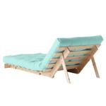 Fauteuil convertible Roots 90 I Coton - Vert menthe - Beige