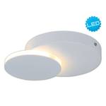 LED-plafondlamp Dallas plexiglas/aluminium - 1 lichtbron