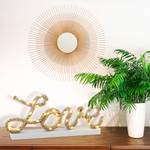 LED-Tischleuchte Love Geflecht/ Acrylglas - 1-flammig