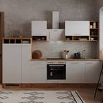 Küchenzeile Wilawa III (14-teilig) Mit Elektrogeräten - 310 cm - Weiß