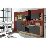 Cuisine équipée Wilawa III (14 éléments) Appareils électroménagers inclus - 310 cm - Gris