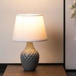 Tafellamp Lovely Sparkle textielmix/keramiek - 1 lichtbron