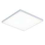 Plafond- & wandpaneel Velora IV melkglas/aluminium - 1 lichtbron