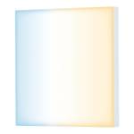 Plafond- & wandpaneel Velora III melkglas/aluminium - 1 lichtbron