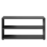 TV-Lowboard Grainland Schwarz - Breite: 90 cm