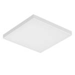 Plafond- & wandpaneel Velora II melkglas/aluminium - 1 lichtbron