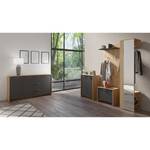 Buffet Edgeworth Anthracite / Imitation chêne