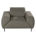 Fauteuil Toolo geweven stof - Grijs