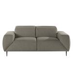 Sofa Toolo (2-Sitzer) Webstoff - Grau