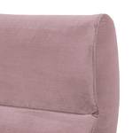 Fauteuil Vains Velours Ravi: Mauve - Sans repose-pieds