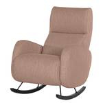 Schommelfauteuil Vains Geweven stof Meara: Mauve