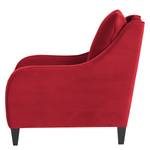 Fauteuil Wingen I Velours - Velours Ravi: Rouge