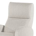 Fauteuil Vains Tissu Meara: Gris clair - Sans repose-pieds