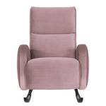 Schommelfauteuil Vains Velours Ravi: Mauve