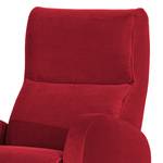 Fauteuil Vains Velours Ravi: Rouge