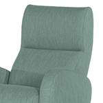 Fauteuil à bascule Vains Tissu Meara: Gris menthe