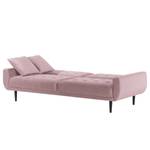 Slaapbank Vaise fluweel - Velours Ravi: Mauve