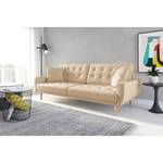 3-Sitzer Sofa Vaise Webstoff Meara: Beige