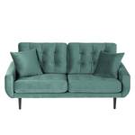 2,5-Sitzer Sofa Vaise Samt Ravi: Petrol