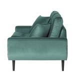 2,5-Sitzer Sofa Vaise Samt Ravi: Petrol