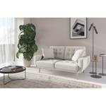 2-Sitzer Sofa Vaise Webstoff Meara: Hellgrau