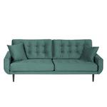 3-Sitzer Sofa Vaise Samt Ravi: Petrol