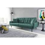 3-Sitzer Sofa Vaise Samt Ravi: Petrol